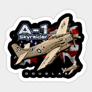 Douglas A-1 Skyraider Aircraft Sticker